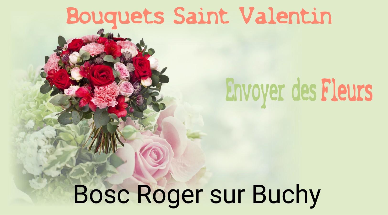 Roses de Saint-Valentin livrées à Bosc-Roger-sur-Buchy